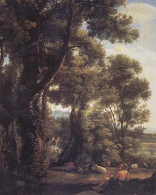 Landscape with a Goatherd (mk17)